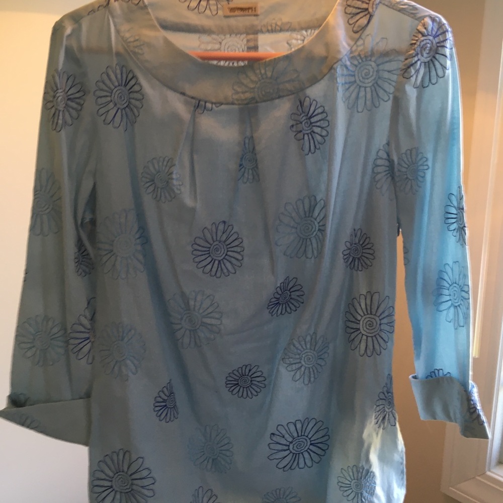 Worth Blue Tunic